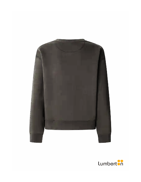 Sudadera color negro con logo pepe blancoBADDYN