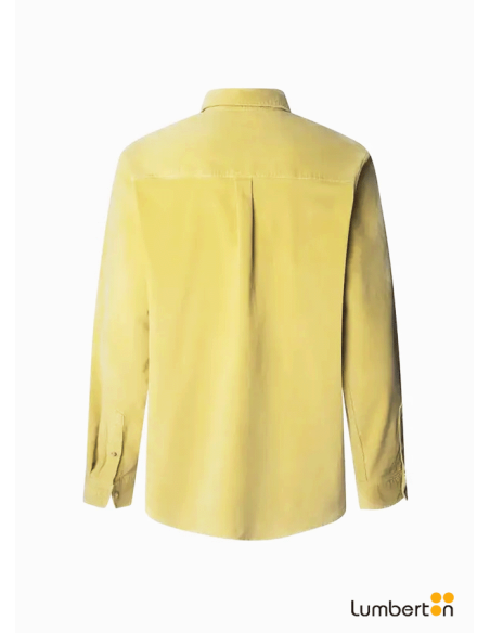 Camisa de pana verde oliva con bolsillo lateralCLAYTONV