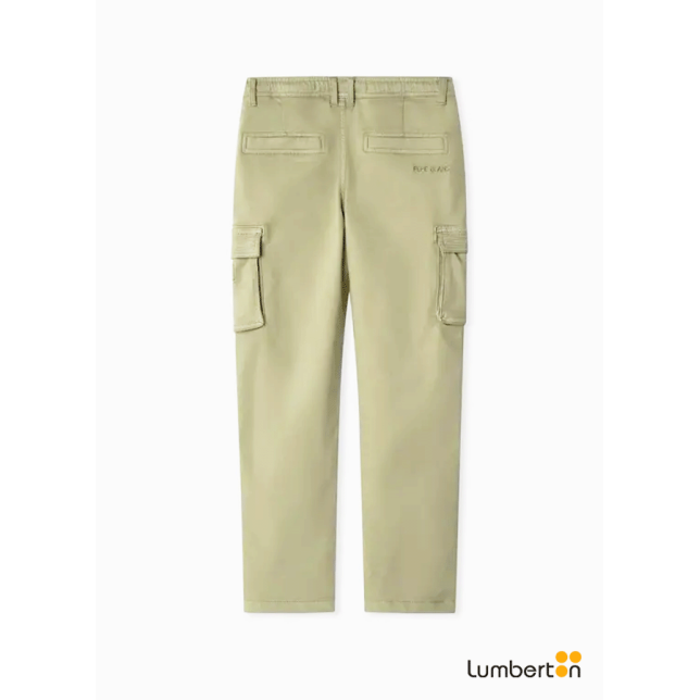 Pantalón regoku verde militarCANVAS