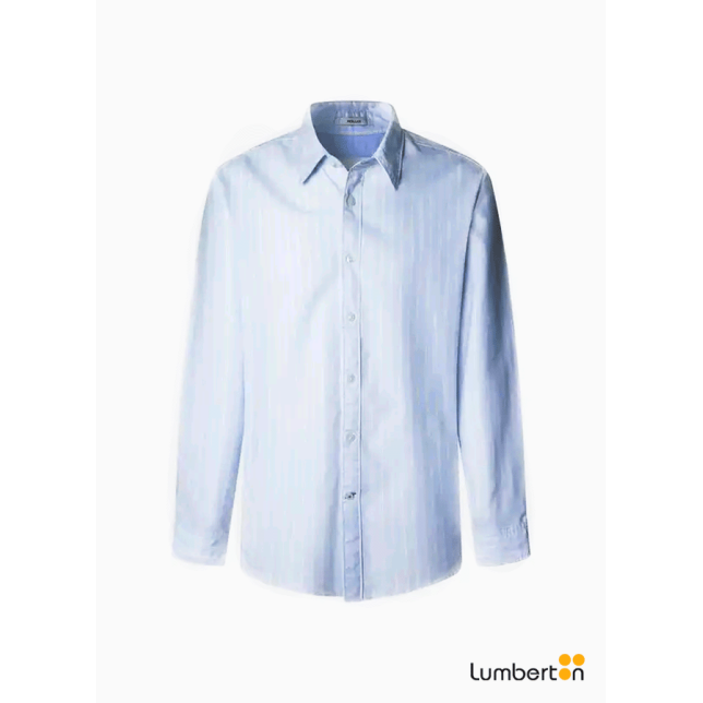 Camisa azul cielo raya blancaCORKY