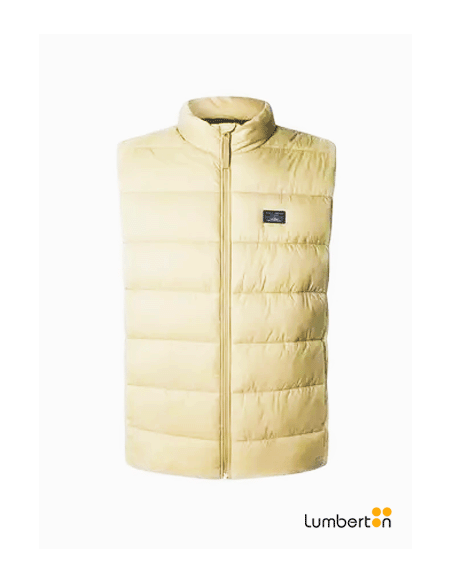 Chaleco acolchado beigePUFFER