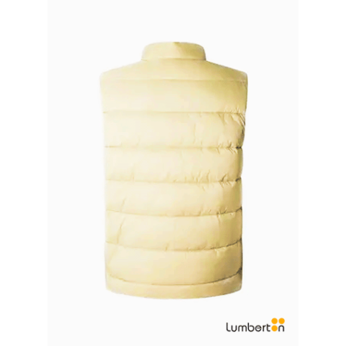 Chaleco acolchado beigePUFFER 2