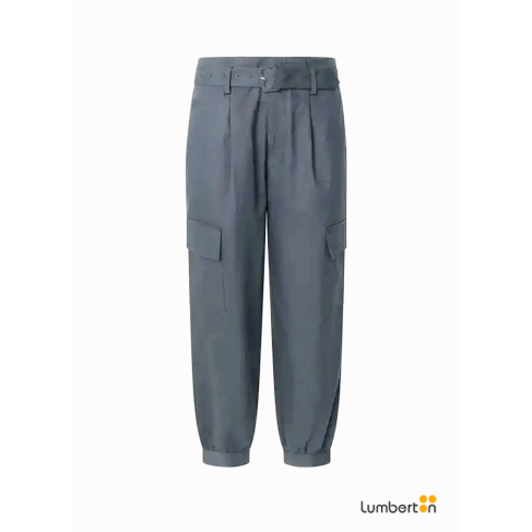 Pantalón de pana azulSLIMFIVE