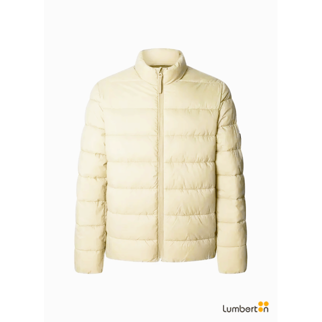 Plumón Beige Corto CremalleraPUFFERBE