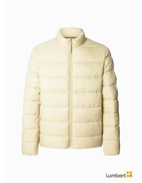 Plumón Beige Corto CremalleraPUFFERBE