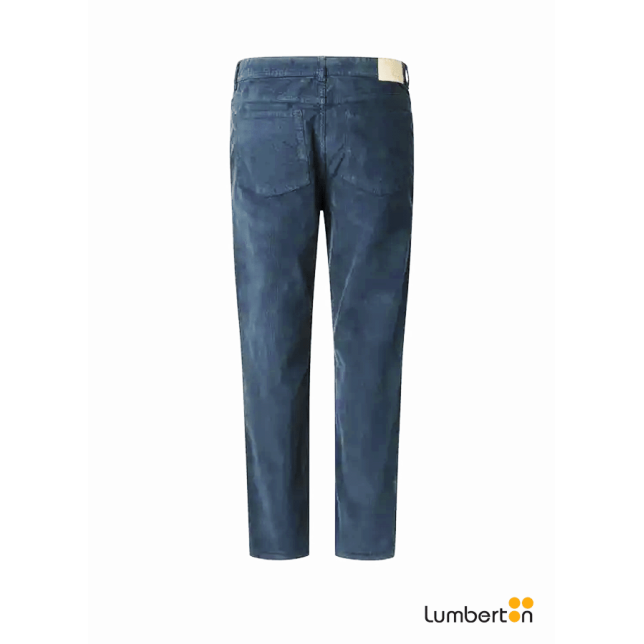 Pantalón de pana azulSLIMFIVE