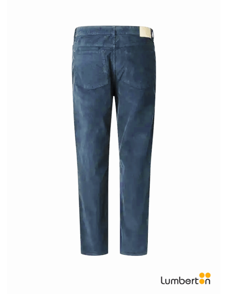 Pantalón de pana azulSLIMFIVE