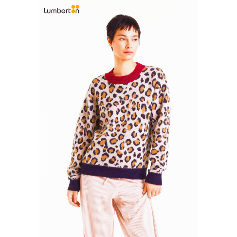 Jersey jacquard con...