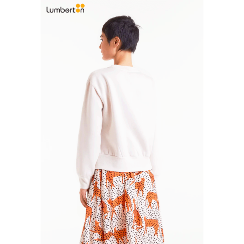 Sudadera blanca con... 2