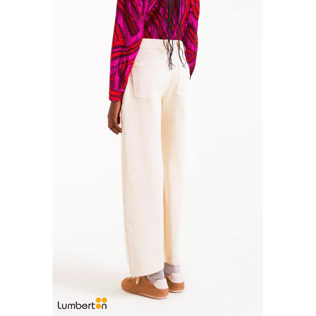 Pantalón vaquero blanco47003