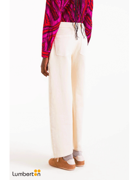 Pantalón vaquero blanco47003