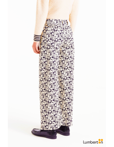 Pantalón vaquero estampado Tofu47104