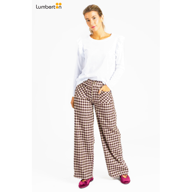 Pantalón de cuadros6350