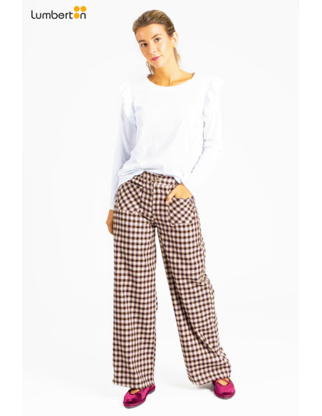 Pantalón de cuadros6350