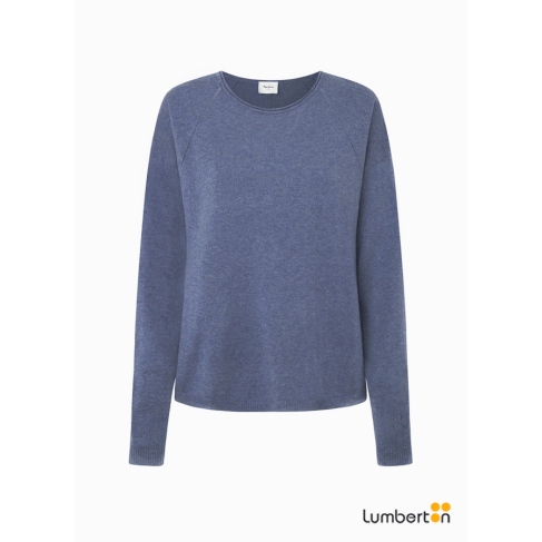 Jersey básico azul...