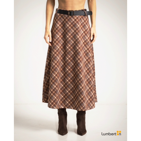Falda cuadros bies +...