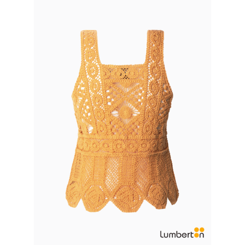 Top de punto naranjaOLIVN...