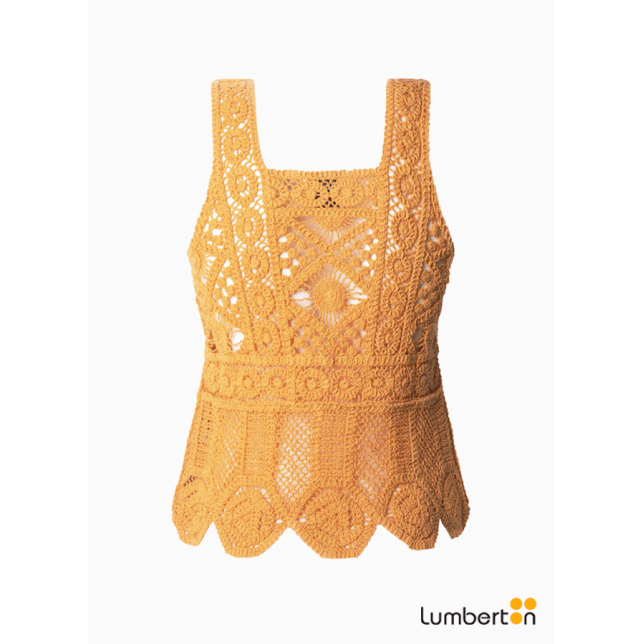 Top de punto naranjaOLIVN Pepe Jeans