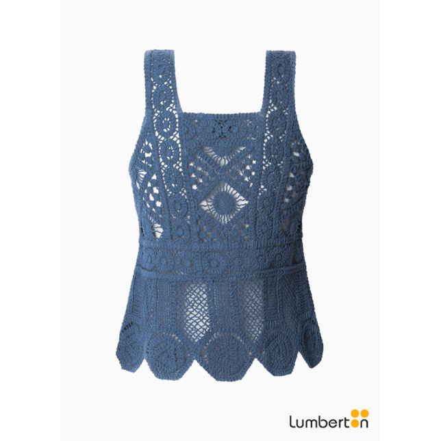Top de punto azulOLIVA Pepe Jeans