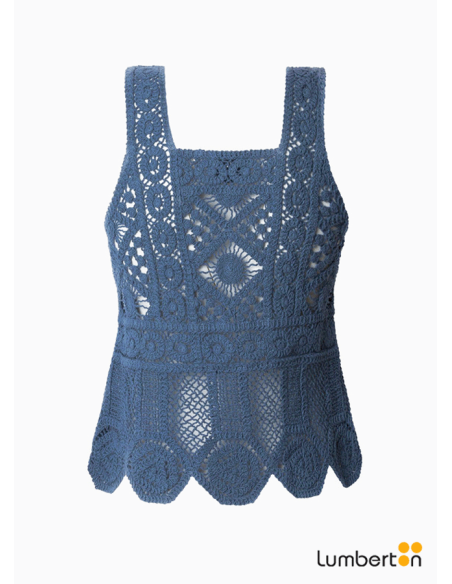 Top de punto azulOLIVA Pepe Jeans