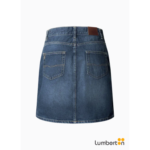 Falda corta con cortado en... 2