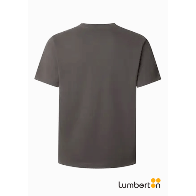 Camiseta manga corta marrón...