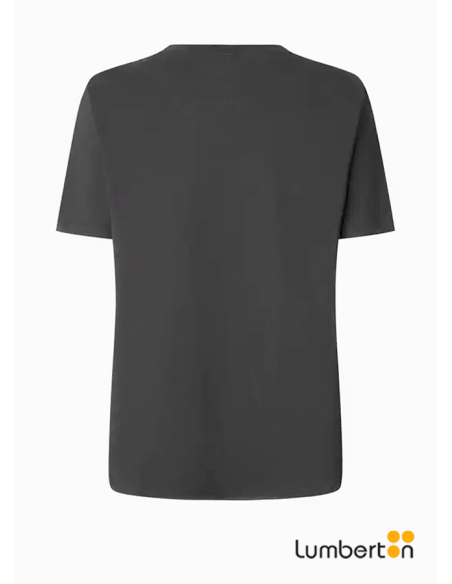Camiseta manga corta negra logo negro terciopeloWFLOB Pepe Jeans