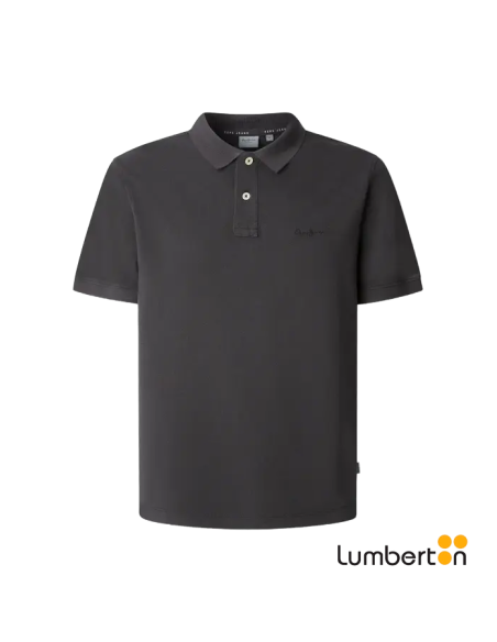 Polo Negro manga corta hombre pepe jeans