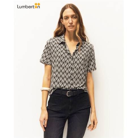 Camisa Estampado Geométrico...