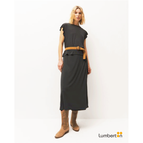 FALDA MIDI CORTE NEGROFA202...