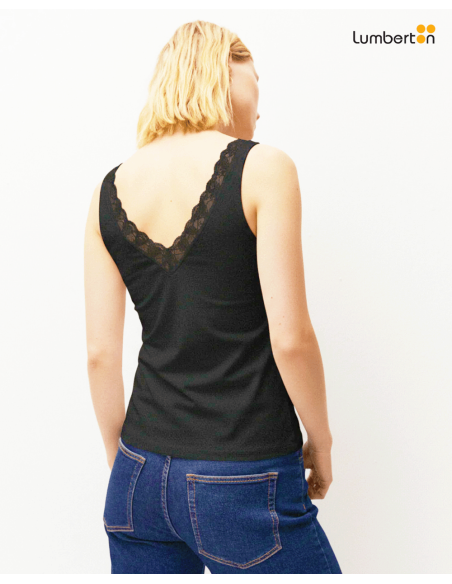 Top Tirantes Puntilla NegroTO711N Systemaction