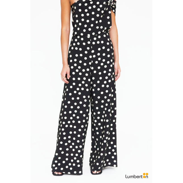 Pantalón Ancho Topos11222 Systemaction