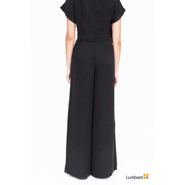 Pantalón Ancho Fluido Negro11290 Wild...