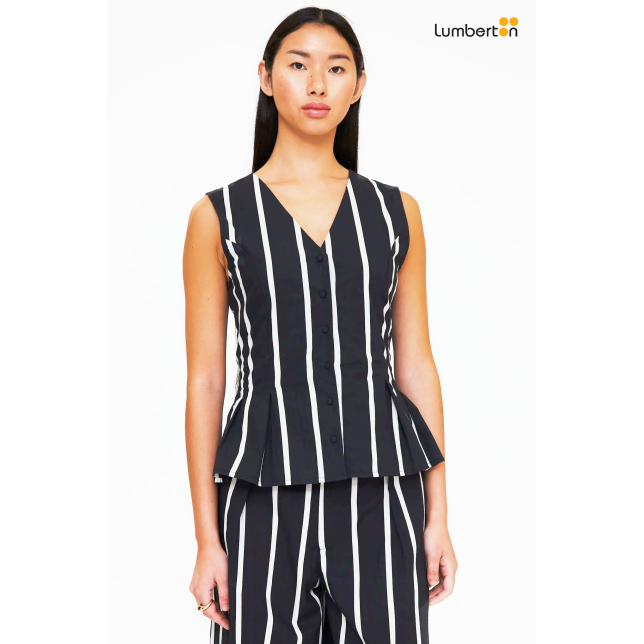 Chaleco con estampado Grimaud...