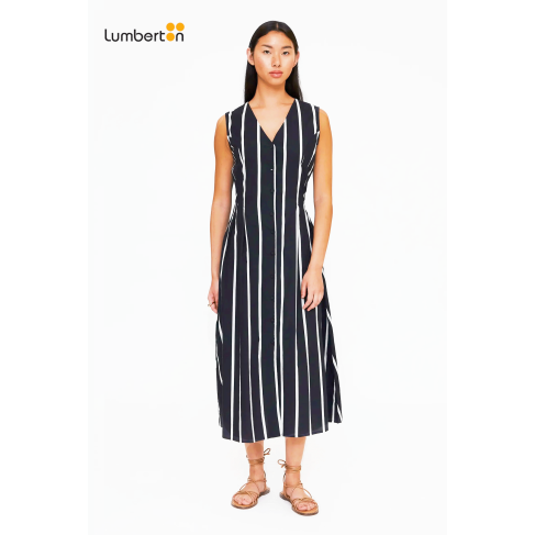 Vestido midi con estampado...