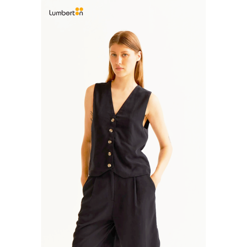 Chaleco escote pico...