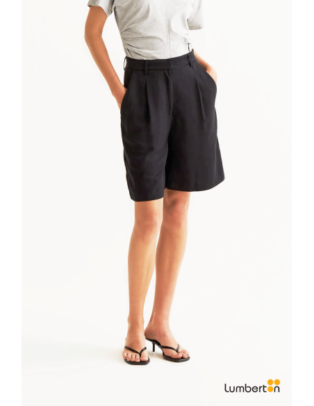 Short tiro alto negro41228 Wild Ponny