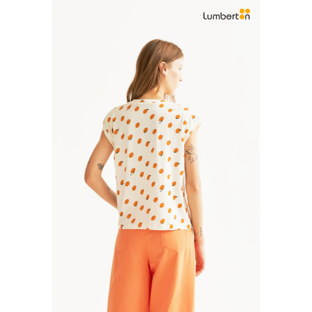 Camiseta Estampado Naranjas42006...