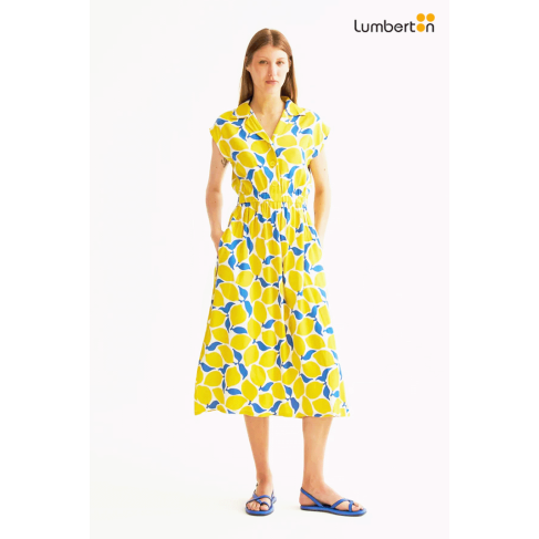 Vestido Midi Estampado...