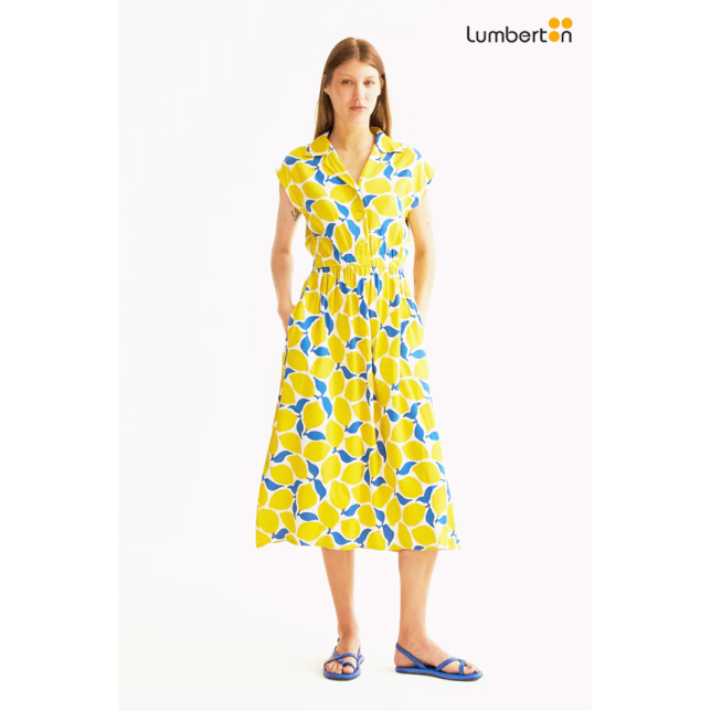 Vestido Midi Estampado...