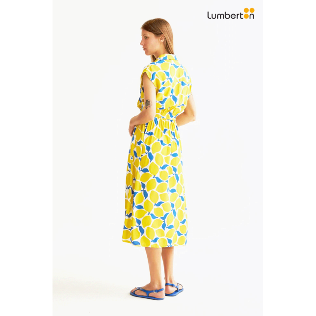 Vestido Midi Estampado...