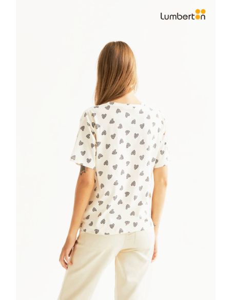 Camiseta Estampado Ladybug Black42009 Compañía Fantástica