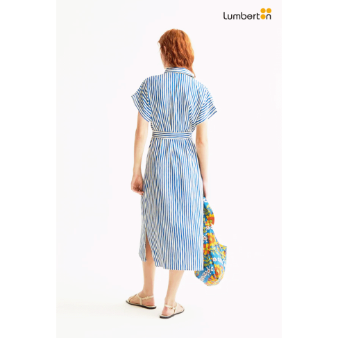 Vestido midi con estampado... 2