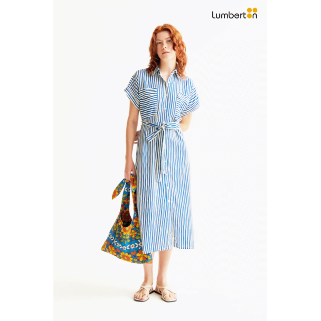 Vestido midi con estampado Lavagna...