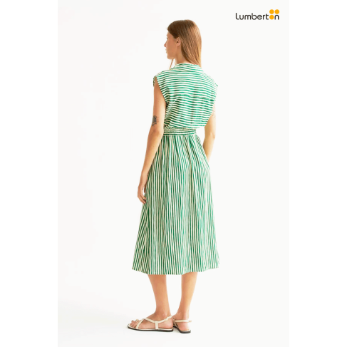 Vestido Midi Estampado...