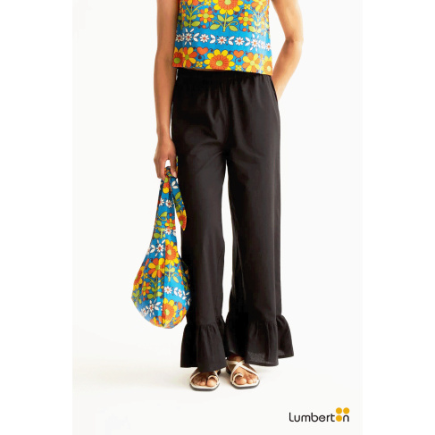 Pantalón Algodón Negro43042...