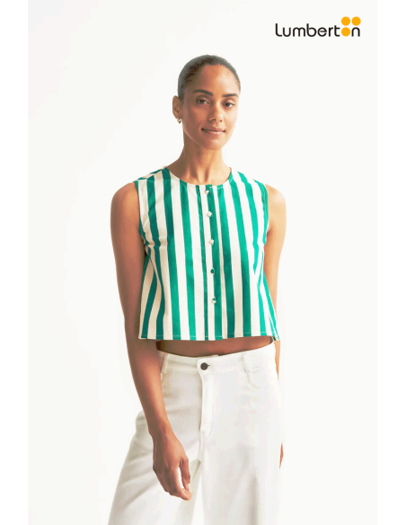 Top Estampado Bamboo Green41031 Compañía Fantástica