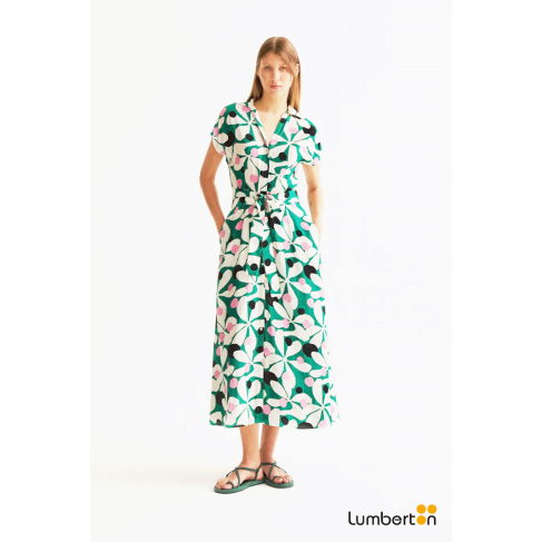 Vestido Largo Estampado...