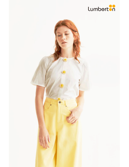 Top Botones Florales11032 Compañía Fantástica