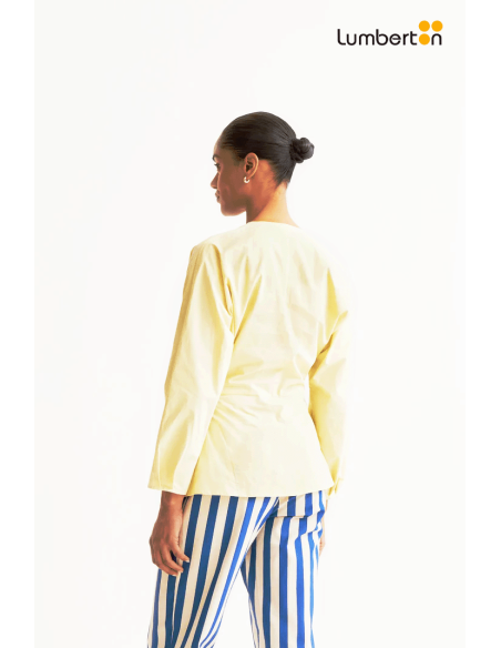 Top Drapeado Amarillo Claro11037 Compañía Fantástica